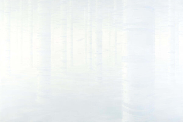 Thomas Henninger, „Wald 4.1“, 180 x 270 cm Öl auf Leinwand, 2004