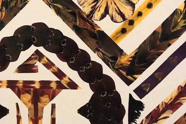 Jennifer Tee:Still Shifting, Mother Field, 2022, Detail, Foto: Nike Bätzner