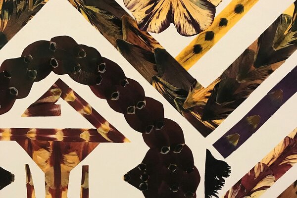 Jennifer Tee:Still Shifting, Mother Field, 2022, Detail, Foto: Nike Bätzner