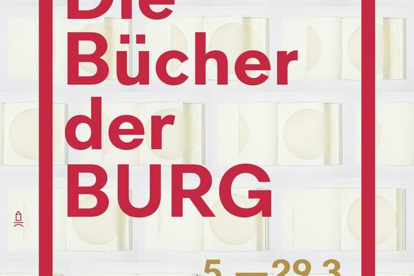 Plakat zur Buch-Ausstellung. Gestaltung: Tobias Jacob, Torsten Illner