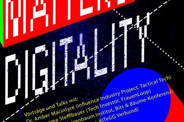 Plakat MATTERS OF: DIGITALITY 