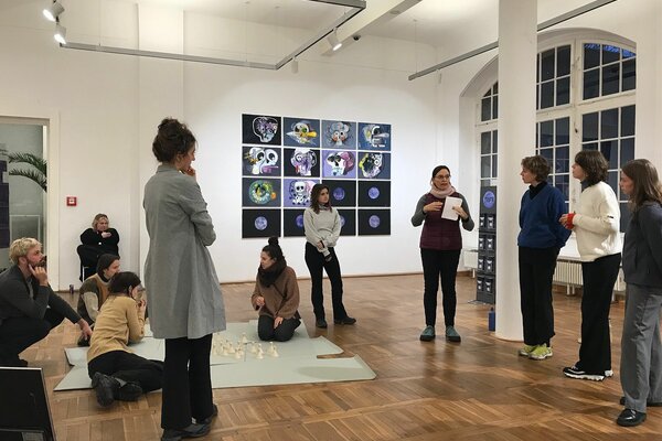 Studientag Master Kunstwissenschaften 2023, Foto: Nike Bätzner