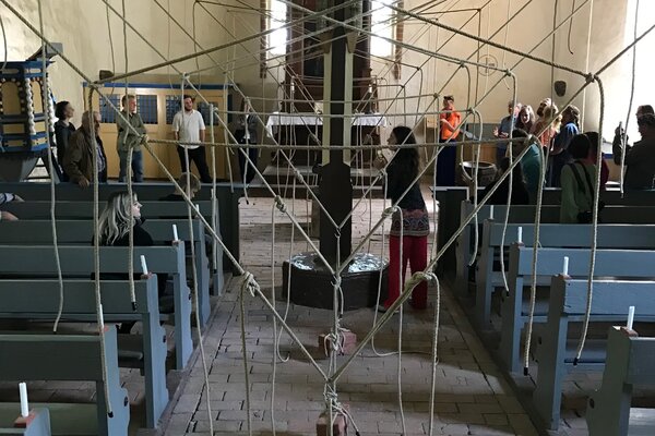 Dorfkirche Alt-Schönau: Projekt von Joshua Raasch, Foto: Nike Bätzner