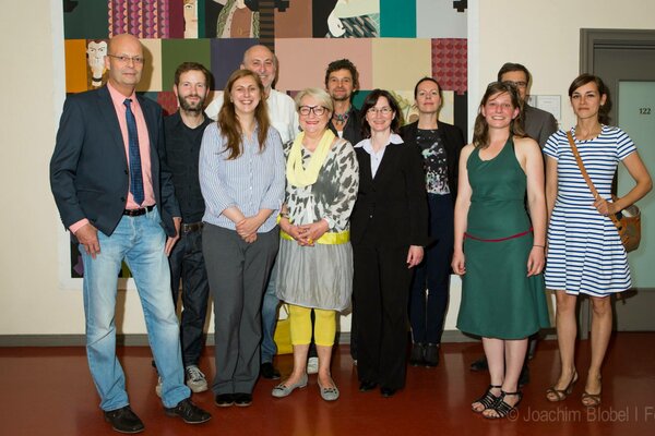 Auftaktveranstaltung „sichtbar – zeitgenössische Kunst im Rahmen der Händel-Festspiele“ am 4. Juni 2014 im Ratshof Halle. Foto: Joachim Blobel