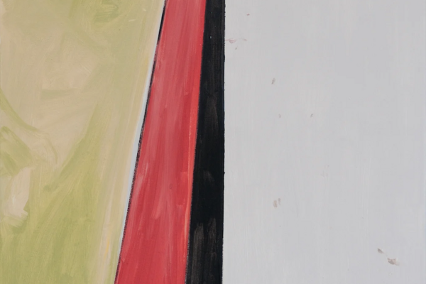 Koen van den Broek: Victory Blvd (Red Border), 2011, Öl auf Leinwand, © Studio van den Broek
