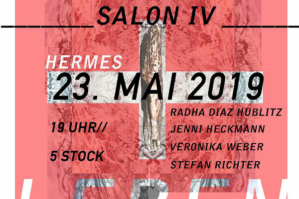 Einladung zum Salon mit Radha Diaz Hublitz, Jenni Heckmann, Veronika Weber und Stefan Richter