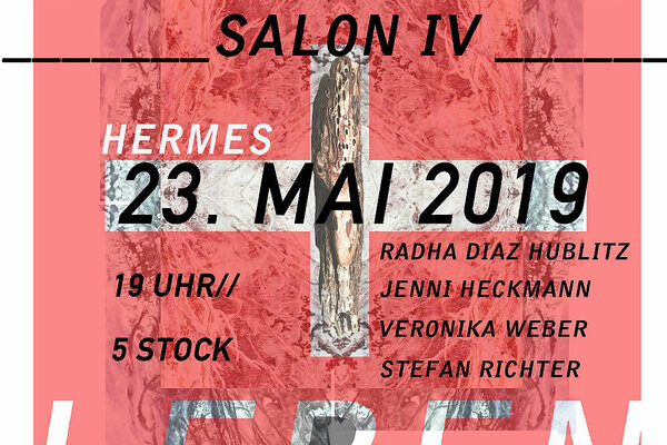 Einladung zum Salon mit Radha Diaz Hublitz, Jenni Heckmann, Veronika Weber und Stefan Richter