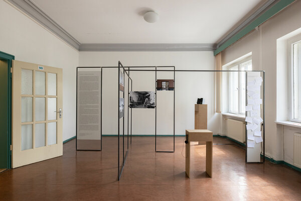 Ansicht der Installation mit Hörstück 2022, ©Max Mendez