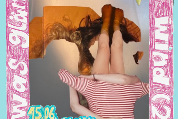 Plakat zu ‘Ich bin aus meinem Traum gefallen und kann mich an alles erinnern’ von Charlotte Hässler, Malin Kienle und Viola Schröter