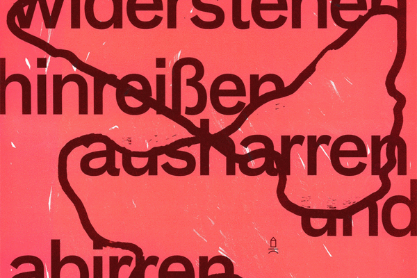 Plakatmotiv zur Jahresausstellung der Burg Giebichenstein Kunsthochschule Halle 2015