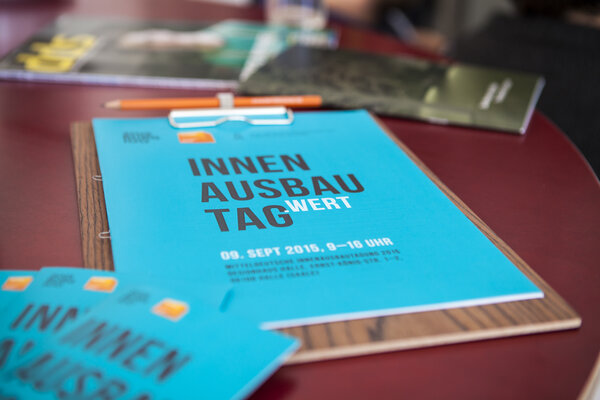 Mitteldeutscher Innenausbautag 2015 zum Thema „Wert“. Foto: Yvonne Most