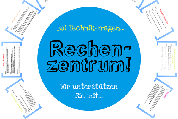Bei Technik-Fragen...Rechenzentrum!